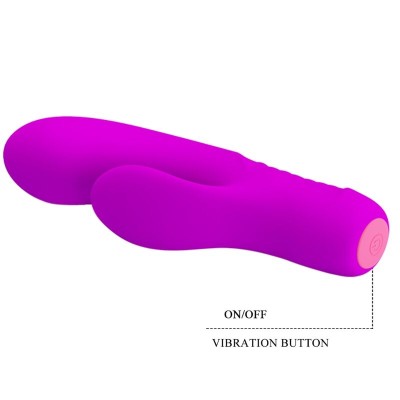 PRETTY LOVE - VIBRADOR RECARREGVEL TIM ROXO - D-237367 - Dona Pimenta
