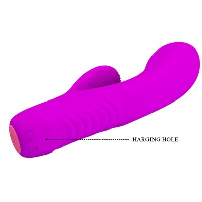 PRETTY LOVE - VIBRADOR RECARREGVEL TIM ROXO - D-237367 - Dona Pimenta