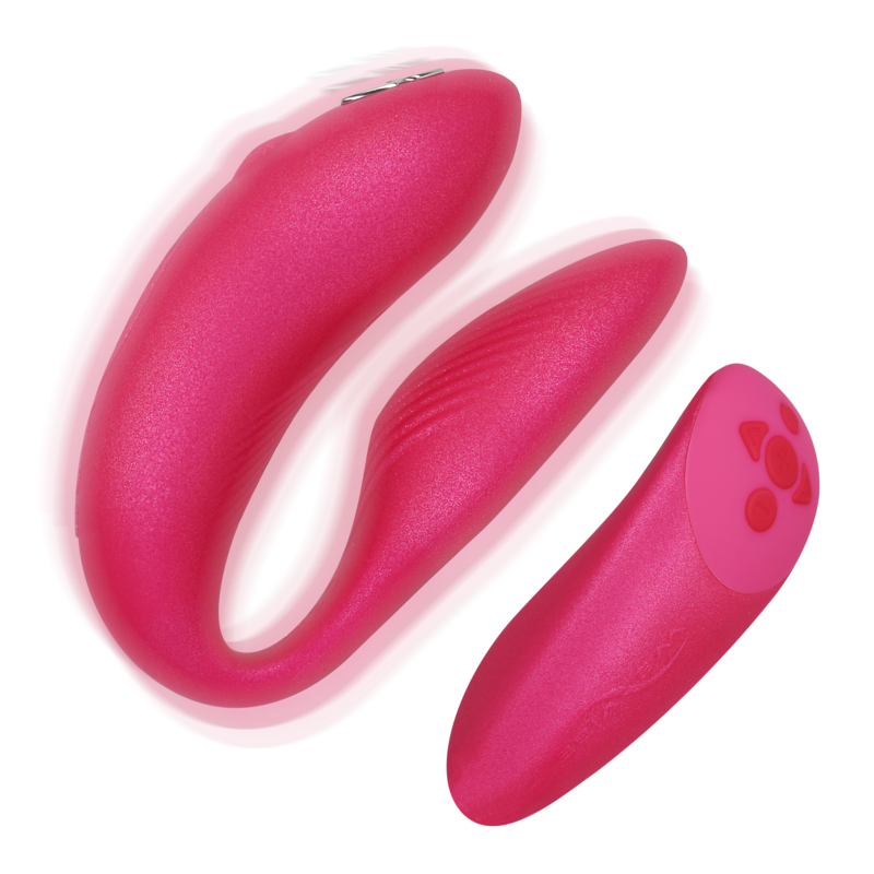 VIBRADOR WE VIBE CHORUS CASAIS COM SQUEEZE CONTROL - ROSA - D-223285 - Dona Pimenta VIBRADOR WE VIBE CHORUS CASAIS COM SQUEEZE CONTROL - ROSA - D-223285 - Dona Pimenta