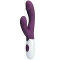 PRETTY LOVE - ANDRE VIBRADOR COELHO E ESTIMULADOR DE PONTO G ROXO - D-239770 - Dona Pimenta