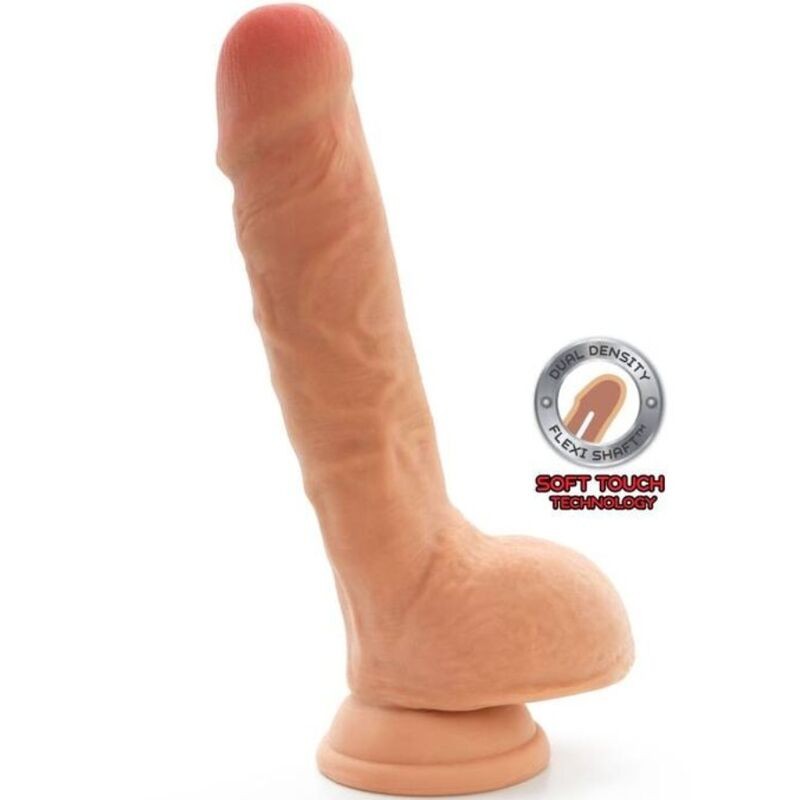 GET REAL - DILDO DUAL DENSITY 25,5 CM BOLAS PELE - D-234581 - Dona Pimenta GET REAL - DILDO DUAL DENSITY 25,5 CM BOLAS PELE - D-234581 - Dona Pimenta