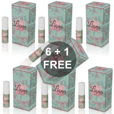 LIONA BY MOMA VIBRADOR LÍQUIDO LÍQUIDO LIBIDO GEL 6 + 1 - D-216957 - Dona Pimenta