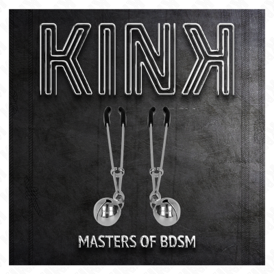 KINK - PINÇAS DE BINO FINAS PRATA 7 CM - D-240964 - Dona Pimenta