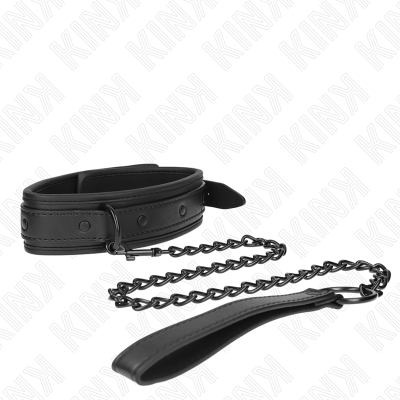 KINK - COLAR DE NEOPRENE BONDAGE MODELO 2 COM CINTO 78 CM AJUSTÁVEL 37,5 X 49,5 CM - D-240760 - Dona Pimenta