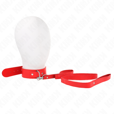KINK - COLAR COM CINTO 116 CM ALÇA ROJO AJUSTÁVEL 32-50 CM X 8 CM - D-240764 - Dona Pimenta