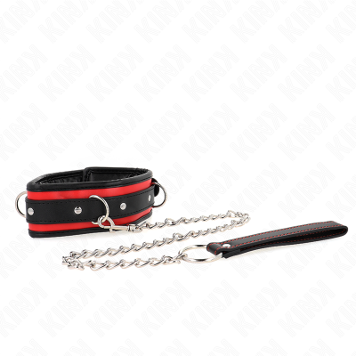 KINK - COLAR PESADO COM CINTO 65 CM MODELO 2 AJUSTÁVEL 36,5-50 CM - D-240766 - Dona Pimenta