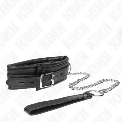 KINK - COLAR PESADO COM CINTO 65 CM MODELO 4 AJUSTÁVEL 36,5-50 CM - D-240768 - Dona Pimenta