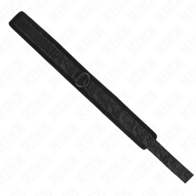 KINK - COLAR MODELO BÃSICO COM TRELA 77 CM MODELO 5 AJUSTÁVEL 34-54 CM X 5 CM - D-240813 - Dona Pimenta