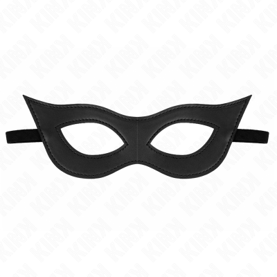 KINK - MÁSCARA DE COURO MODELO 2 23 x 7,5 CM - D-240926 - Dona Pimenta