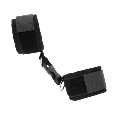 KINK - RETENÇÕES DE PULSO NEOPRENE HOOK&LOOP FASTENER PRETO AJUSTÁVEIS 22-34 CM - D-241102 - Dona Pimenta