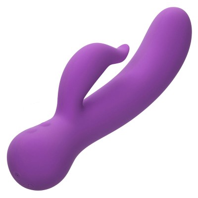 CALEXOTICS - FIRST TIME VIBRADOR PLEASER RECARREGÁVEL ROXO - D-241413 - Dona Pimenta
