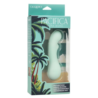 CALEXOTICS - PACIFICA BORA BORA ESTIMULADOR PONTO G 10 VIBRAÇÕES AQUA - D-241418 - Dona Pimenta