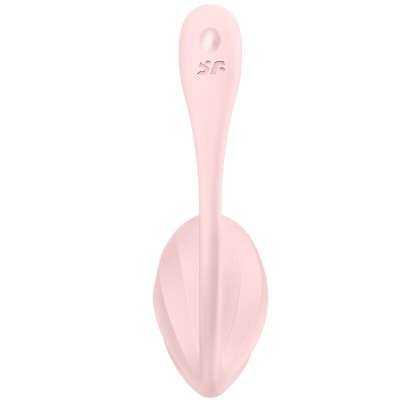 SATISFYER - RIBBED PETAL ESTIMULADOR DE CONTROLE REMOTO G POINT ROSE COM APLICATIVO GRATUITO - D-240553 - Dona Pimenta