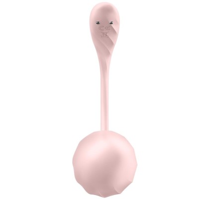 SATISFYER - RIBBED PETAL ESTIMULADOR DE CONTROLE REMOTO G POINT ROSE COM APLICATIVO GRATUITO - D-240553 - Dona Pimenta