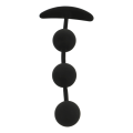 BLACK&SILVER&trade; - ROSÁRIO ANAL HARRY&trade; 3 ESFERAS DE SILICONE 14 CM - D-234772 - Dona Pimenta