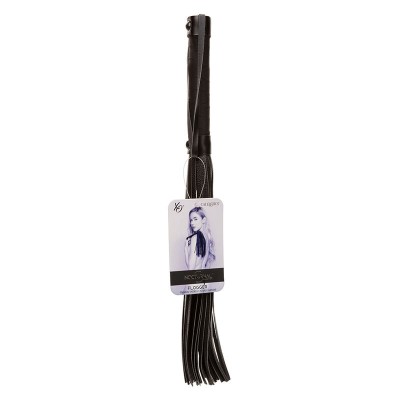 CALEXÓTICOS - NOCTURNAL FLOGGER COURO PRETO - D-241428 - Dona Pimenta