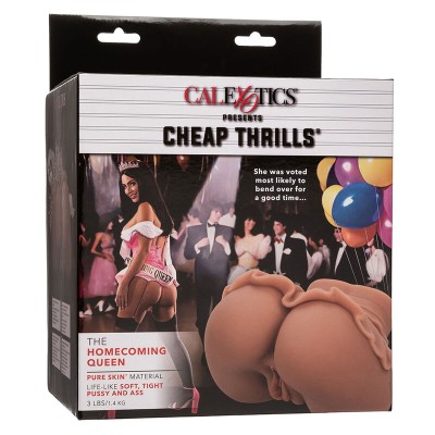 CALEXOTICS - A RAINHA DO BAILE MASTURBADOR DUPLO REALÍSTICO CARAMELO - D-241452 - Dona Pimenta
