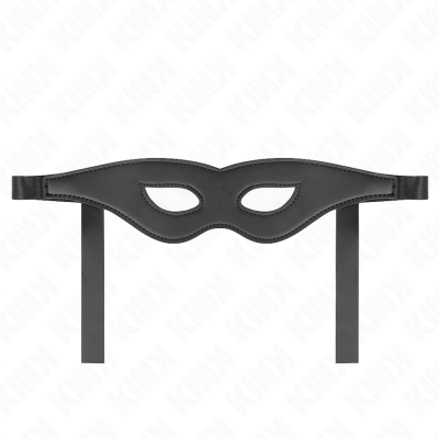 KINK - MÁSCARA DE COURO MODELO 1 30 x 7 CM - D-240919 - Dona Pimenta