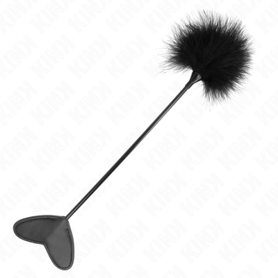 KINK - PENAS DE CÓCEGAS COM PÓ DE CORAÇÃO 31 CM - D-240748 - Dona Pimenta