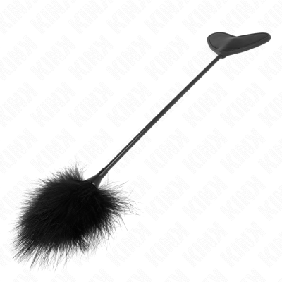 KINK - PENAS DE CÓCEGAS COM PÓ DE CORAÇÃO 31 CM - D-240748 - Dona Pimenta