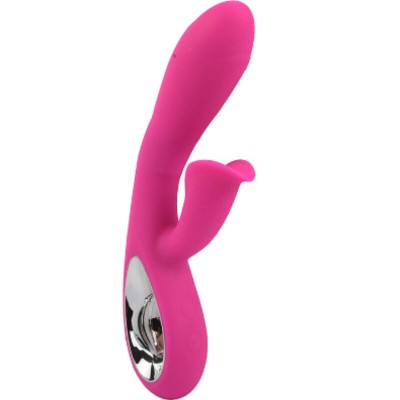 ARMONY - VIBRADOR DARO E ESTIMULADOR DE ANEL DE PUXAO FÚCSIA - D-238175 - Dona Pimenta