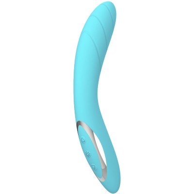 ARMONY - VIBRADOR FLEXÍVEL ELIZABETH AZUL - D-238219 - Dona Pimenta