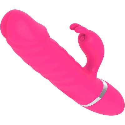 ARMONY - VIBRADOR VIBRADOR DE COELHO FÚCSIA DESAGRADVEL - D-238179 - Dona Pimenta