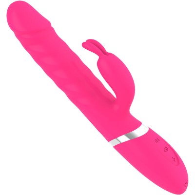 ARMONY - VIBRADOR VIBRADOR DE COELHO FÚCSIA DESAGRADVEL - D-238179 - Dona Pimenta