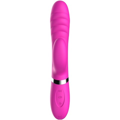 ARMONY - ADELA VIBRADOR E ESTIMULADOR FÚCSIA - D-238178 - Dona Pimenta
