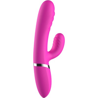 ARMONY - ADELA VIBRADOR E ESTIMULADOR FÚCSIA - D-238178 - Dona Pimenta