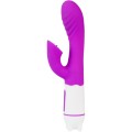ARMONY - VIBRADOR E ESTIMULADOR HAPPY COM LÍNGUA RECARREGÁVEL VIOLETA - D-238224 - Dona Pimenta