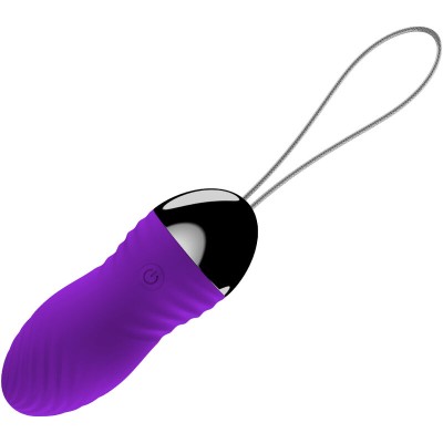 ARMONY - OVO VIBRATÓRIO DE CONTROLE REMOTO ANNI VIOLET - D-238234 - Dona Pimenta