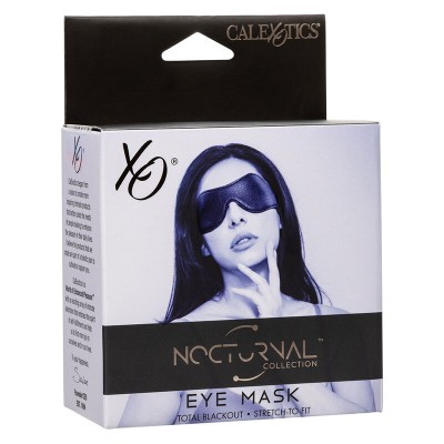 CALEXOTICS - NOCTURNAL MÁSCARA DE OLHOS PVC COURO PRETO - D-241420 - Dona Pimenta