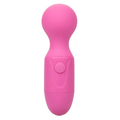 CALEXOTICS - FIRST TIME MASSAGEADOR RECARREGÁVEL 10 VIBRAÇÕES ROSA - D-241411 - Dona Pimenta