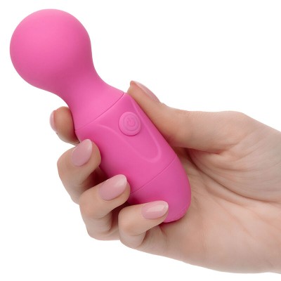 CALEXOTICS - FIRST TIME MASSAGEADOR RECARREGÁVEL 10 VIBRAÇÕES ROSA - D-241411 - Dona Pimenta