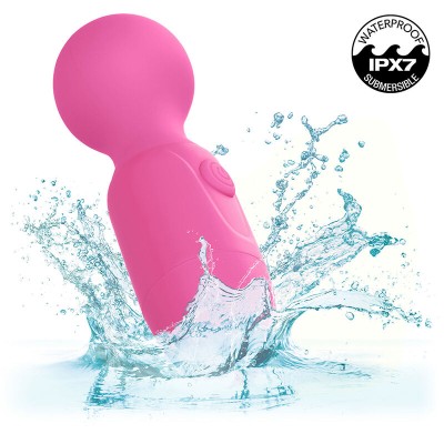 CALEXOTICS - FIRST TIME MASSAGEADOR RECARREGÁVEL 10 VIBRAÇÕES ROSA - D-241411 - Dona Pimenta