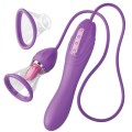 FANTASY FOR HER - MANGUEIRA DE SUCÇÃO MAX PLEASURE COM LÍNGUA ESTIMULANTE ROXA - D-241521 - Dona Pimenta