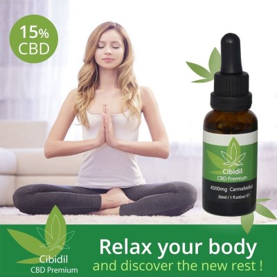 500 COSMETICS - CIBIDIL ÓLEO RELAXANTE CBD 15% 30 ML - D-241582 - Dona Pimenta