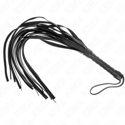 KINK - MINI CHICOTE PRETO SIMPLES 28 CM - D-240699 - Dona Pimenta