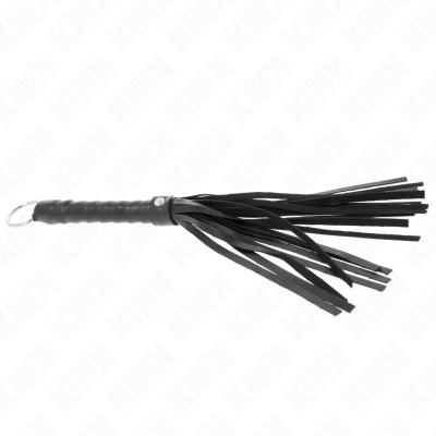 KINK - MINI CHICOTE PRETO SIMPLES 28 CM - D-240699 - Dona Pimenta