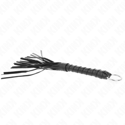 KINK - MINI CHICOTE PRETO SIMPLES 28 CM - D-240699 - Dona Pimenta