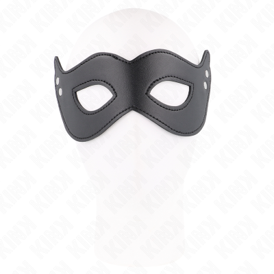 KINK - MÁSCARA DE COURO COM REBITES MODELO 1 26 x 8 CM - D-240908 - Dona Pimenta
