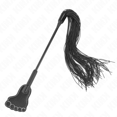 KINK - PÓ FORMA DE PÓ COM CHICOTE BORLA 31 CM - D-240678 - Dona Pimenta