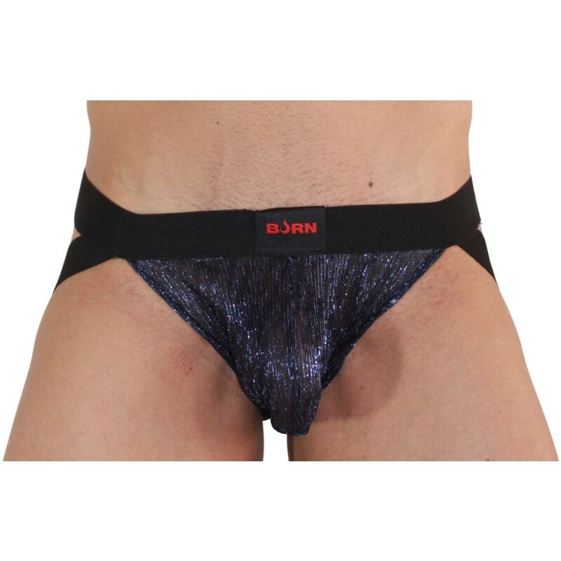 BURN - 006 JOCK BRILHANTE AZUL / PRETO M - D-241650 - Dona Pimenta BURN - 006 JOCK BRILHANTE AZUL / PRETO M - D-241650 - Dona Pimenta
