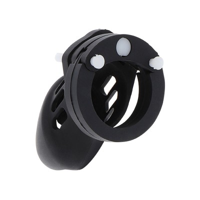HIDDEN DESIRE - EXTREME CASTIDADE GAIOLA DE SILICONE TAMANHO S PRETO - D-241480 - Dona Pimenta
