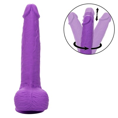 CALEXOTICS - STUDS VIBRADOR ROTATIVO E RECARREGÁVEL 10 VIBRAÇÕES ROXO - D-241439 - Dona Pimenta