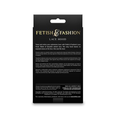 NS NOVELTIES - FETISH & FASHION CAPUZ DE RENDA BRANCO - D-241498 - Dona Pimenta