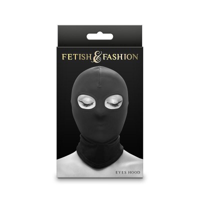 NS NOVELTIES - FETISH & FASHION EYES HOOD NYLON PRETO - D-241503 - Dona Pimenta