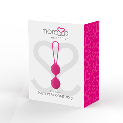 MORESSA OSIAN TRÊS PREMIUM SILICONE ROSA - D-213244 - Dona Pimenta