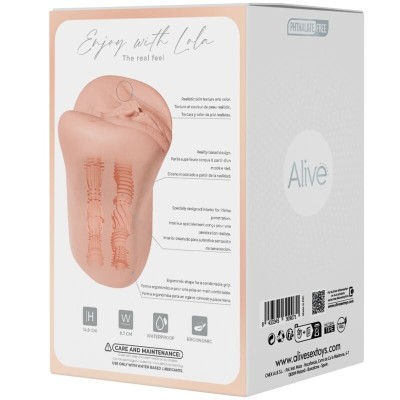 ALIVE - FLEX MASTURBADOR MASCULINO VAGINAL TAMANHO M - D-241854 - Dona Pimenta